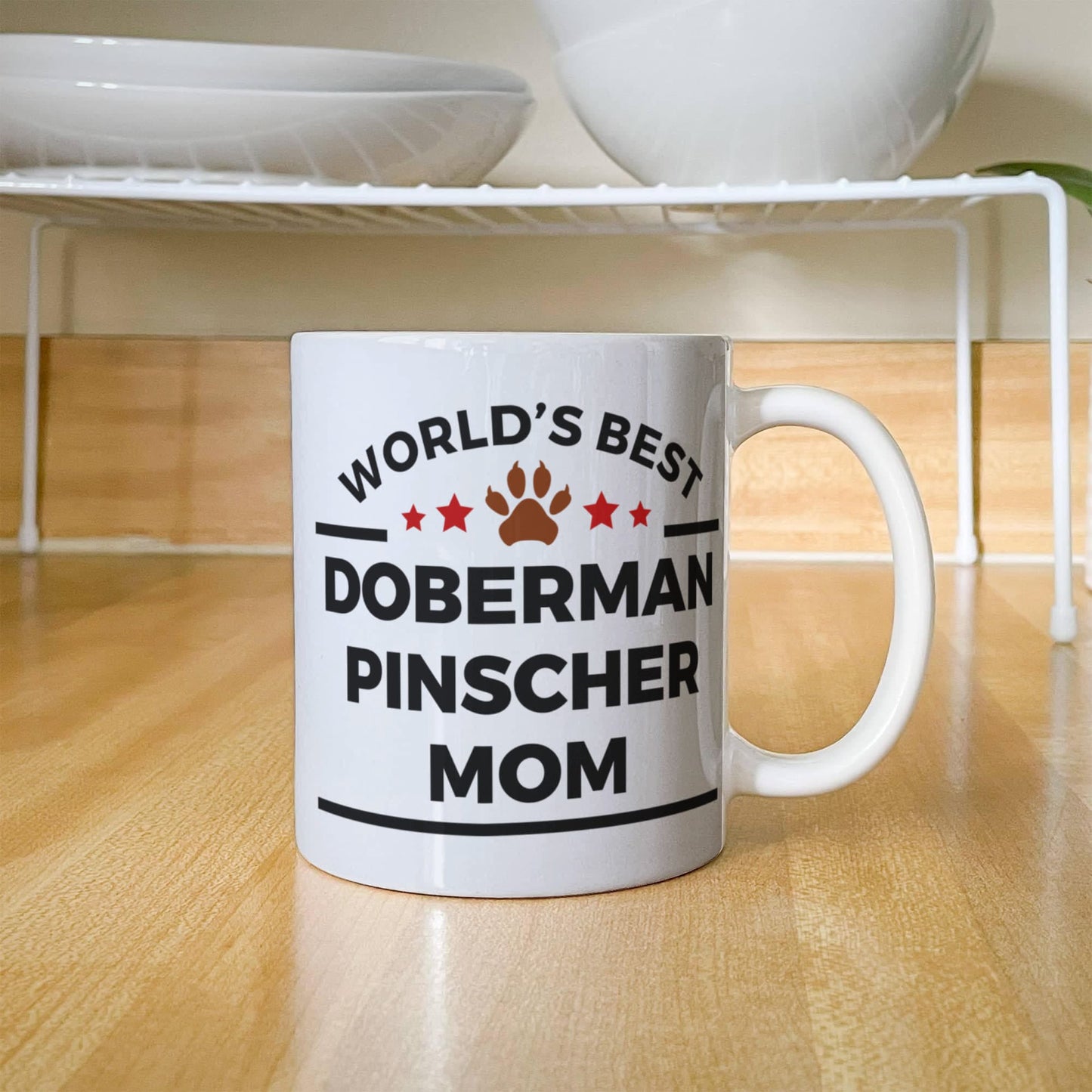 World's Best Doberman Pinscher Mom Mug – Dog Mom Coffee Cup