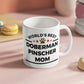 World's Best Doberman Pinscher Mom Mug – Dog Mom Coffee Cup