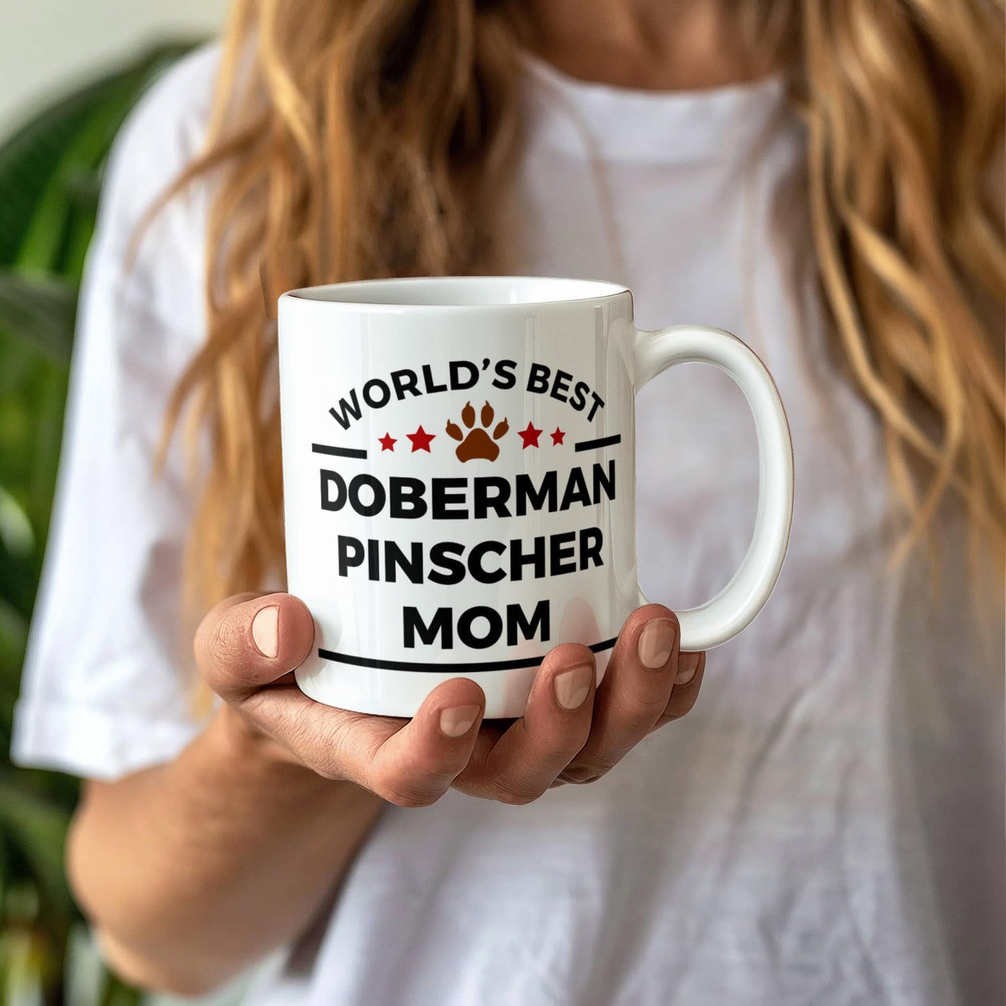 World's Best Doberman Pinscher Mom Mug – Dog Mom Coffee Cup