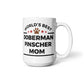 World's Best Doberman Pinscher Mom Mug – Dog Mom Coffee Cup