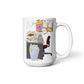 Cluttered Desk Is a Sign of Genius Mug – Funny Office Coffee Mug – 11oz 15oz White Ceramic Mug  Gift for Coworker Boss