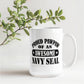 Proud PawPaw of a Navy Seal Ceramic Coffee Mug