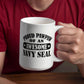 Proud PawPaw of a Navy Seal Ceramic Coffee Mug