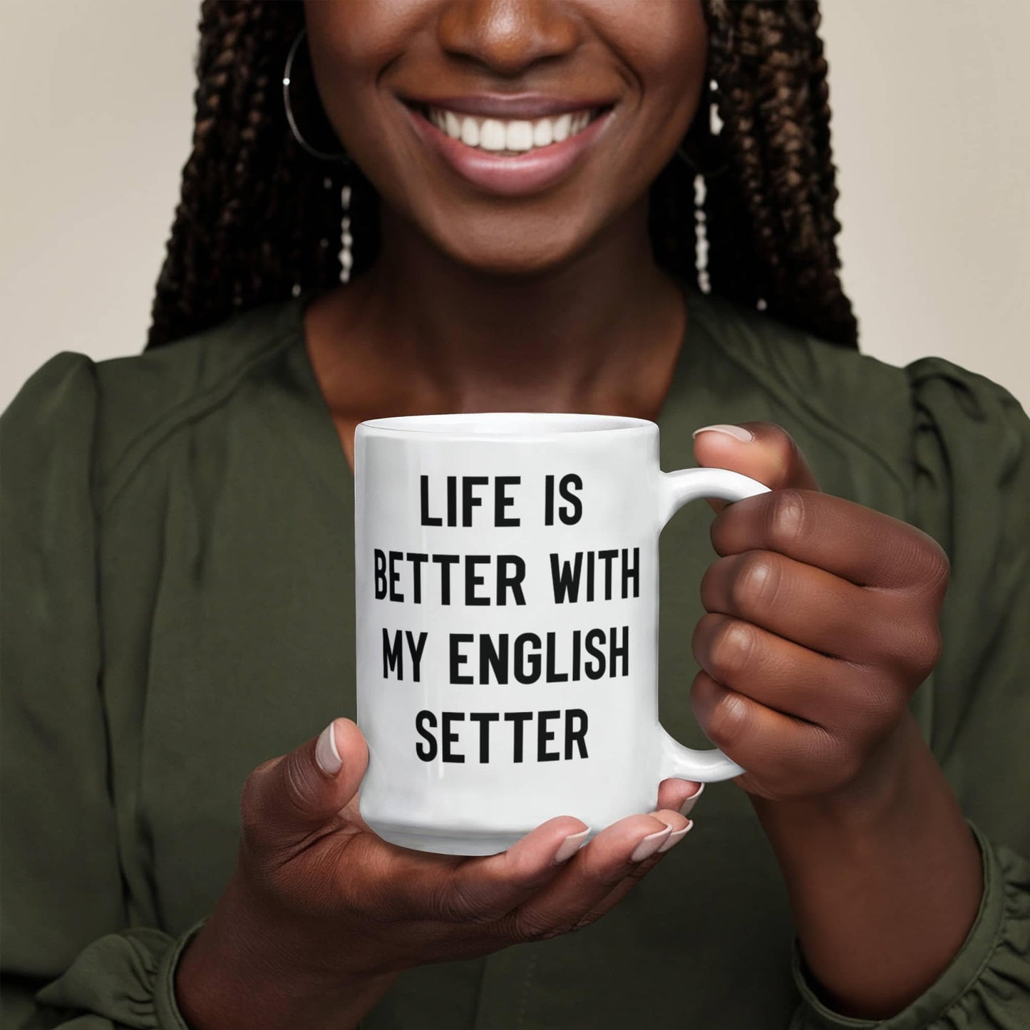 English Setter Dog Coffee Mug – Life Is Better With My English Setter