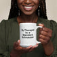 Standard Schnauzer Dog Owner Lover Funny Gift Therapist White Ceramic Coffee Mug