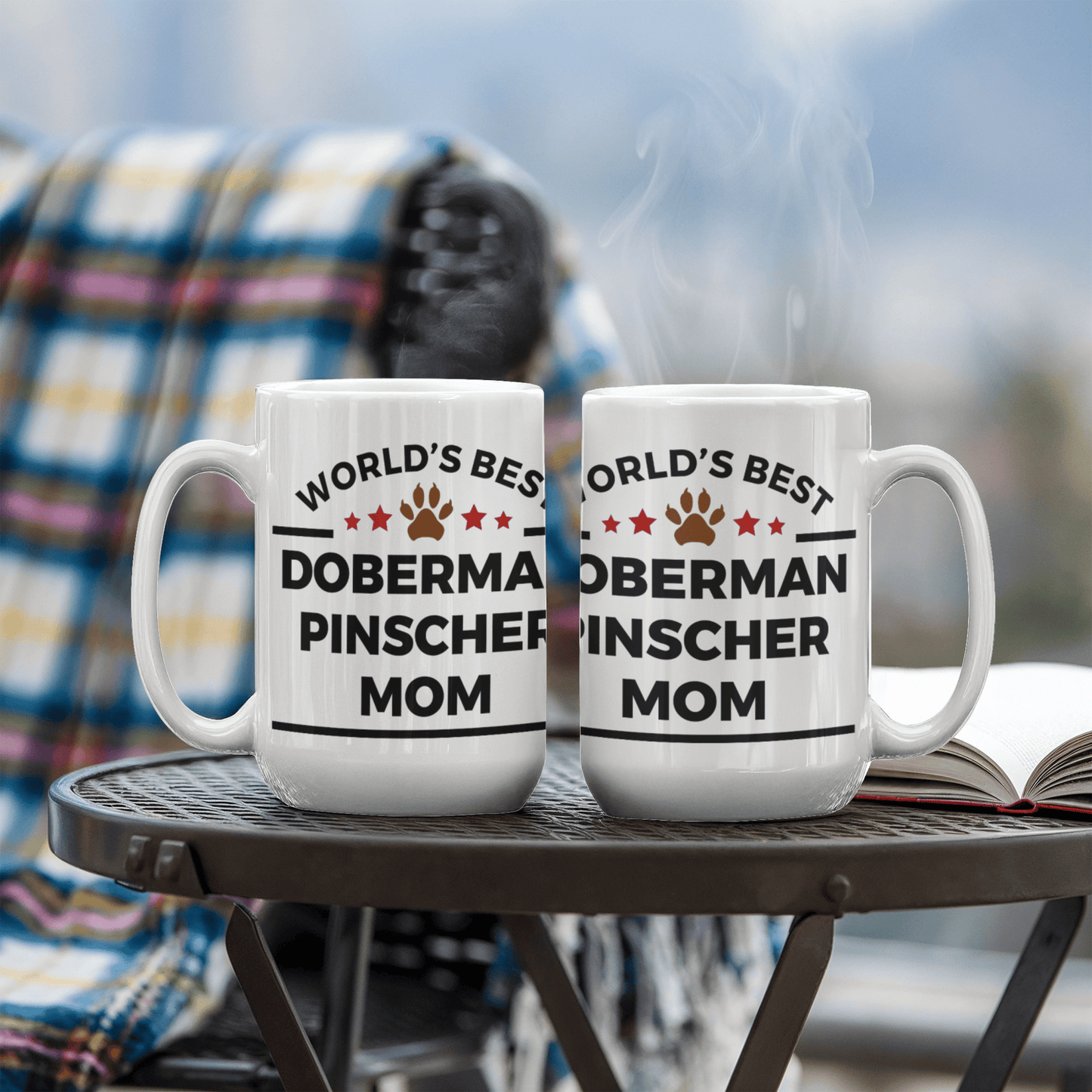 World's Best Doberman Pinscher Mom Mug – Dog Mom Coffee Cup