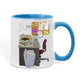 Cluttered Desk Is a Sign of Genius Mug – Funny Office Coffee Mug – 11oz 15oz  Two Tone Ceramic Mug Gift for Coworker Boss