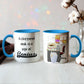 Cluttered Desk Is a Sign of Genius Mug – Funny Office Coffee Mug – 11oz 15oz  Two Tone Ceramic Mug Gift for Coworker Boss