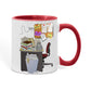 Cluttered Desk Is a Sign of Genius Mug – Funny Office Coffee Mug – 11oz 15oz  Two Tone Ceramic Mug Gift for Coworker Boss