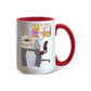 Cluttered Desk Is a Sign of Genius Mug – Funny Office Coffee Mug – 11oz 15oz  Two Tone Ceramic Mug Gift for Coworker Boss