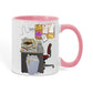 Cluttered Desk Is a Sign of Genius Mug – Funny Office Coffee Mug – 11oz 15oz  Two Tone Ceramic Mug Gift for Coworker Boss