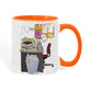 Cluttered Desk Is a Sign of Genius Mug – Funny Office Coffee Mug – 11oz 15oz  Two Tone Ceramic Mug Gift for Coworker Boss