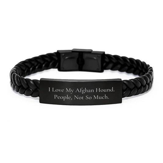 Afghan Hound Dog Lover Gifts from Men, Funny 'I Love My Afghan Hound. People, Not So Much.' Valentine's Unique Gifts for Women
