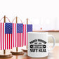 Proud PawPaw of a Navy Seal Ceramic Coffee Mug