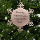 Funny Afghan Hound Dog Lover Christmas Unique Ornaments Snowflake Afghan Hound Dog Decorations I Love My Afghan Hound People Not So Much