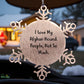 Funny Afghan Hound Dog Lover Christmas Unique Ornaments Snowflake Afghan Hound Dog Decorations I Love My Afghan Hound People Not So Much