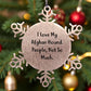 Funny Afghan Hound Dog Lover Christmas Unique Ornaments Snowflake Afghan Hound Dog Decorations I Love My Afghan Hound People Not So Much