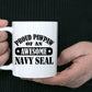 Proud PawPaw of a Navy Seal Ceramic Coffee Mug