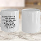 Dear Daddy funny dog dad Ceramic Coffee Mug