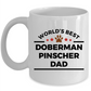 Doberman Pinscher Dog Dad Coffee Mug