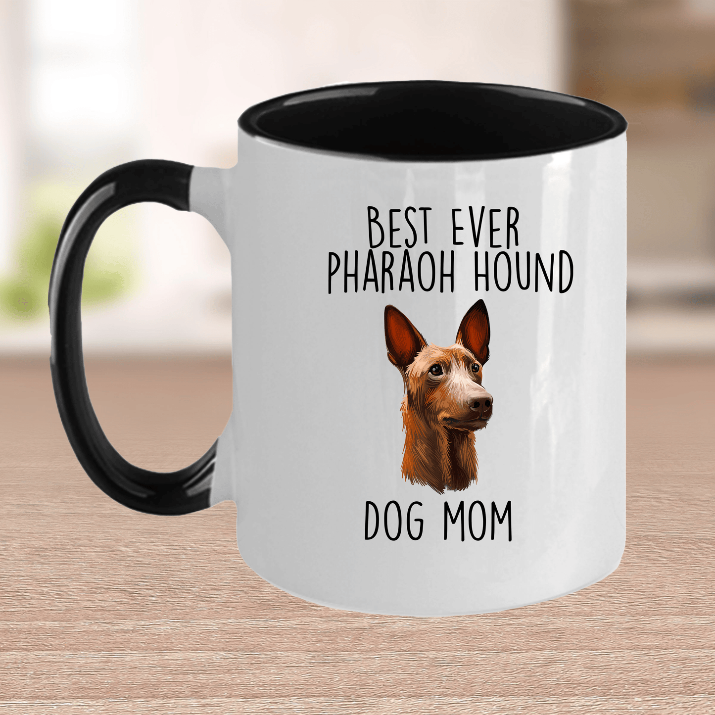 Best Ever Pharaoh Hound Dog Mom Ceramic Coffee Mug