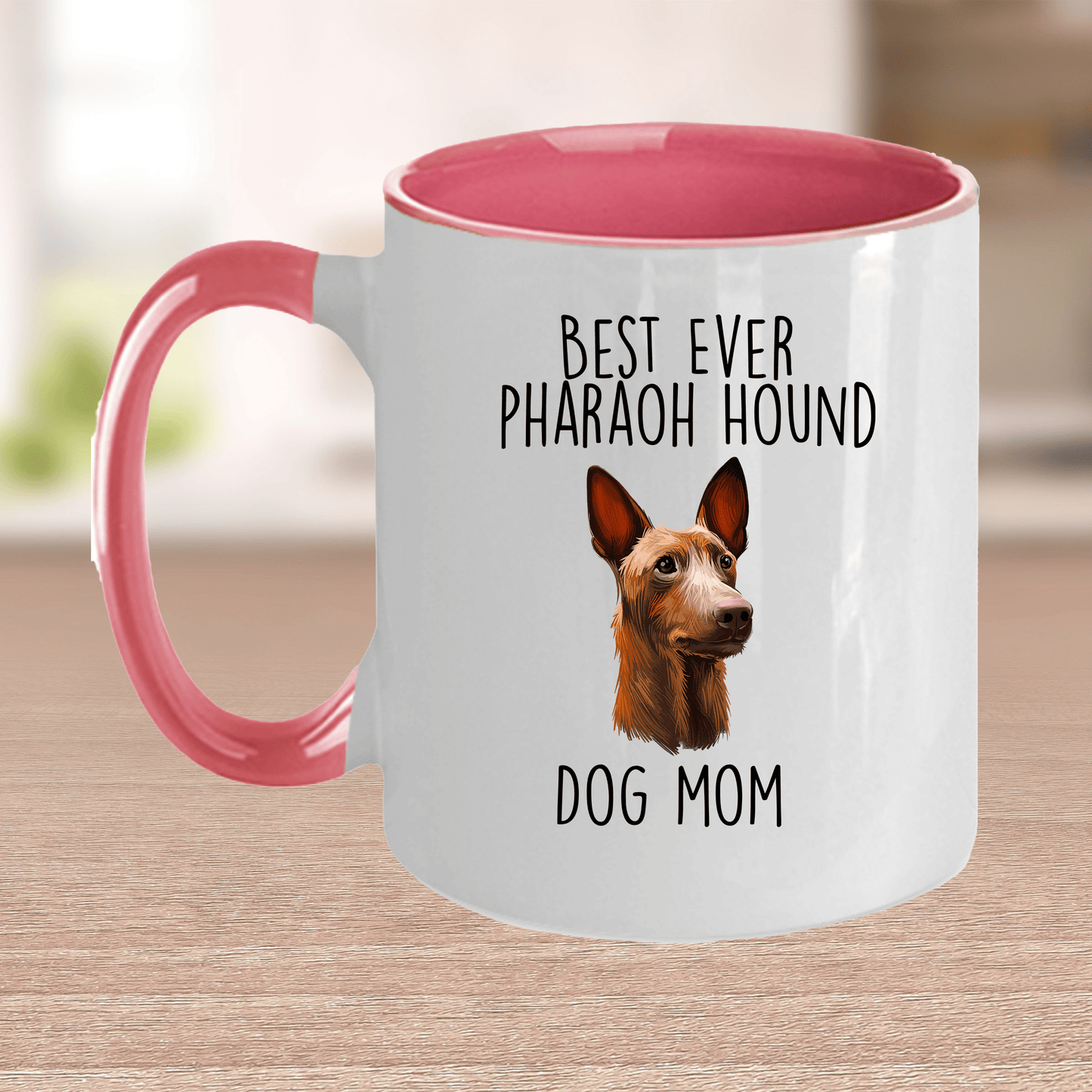 Best Ever Pharaoh Hound Dog Mom Ceramic Coffee Mug