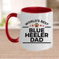 Best Ever Blue Heeler Dog Dad Ceramic Coffee Mug