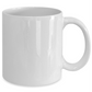 Schipperke Dog Dad Coffee Mug  Custom photo upload and personalization available