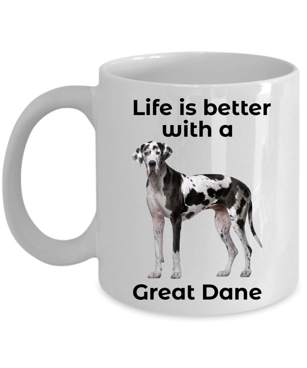Great Dane Life is Better Coffee Mug