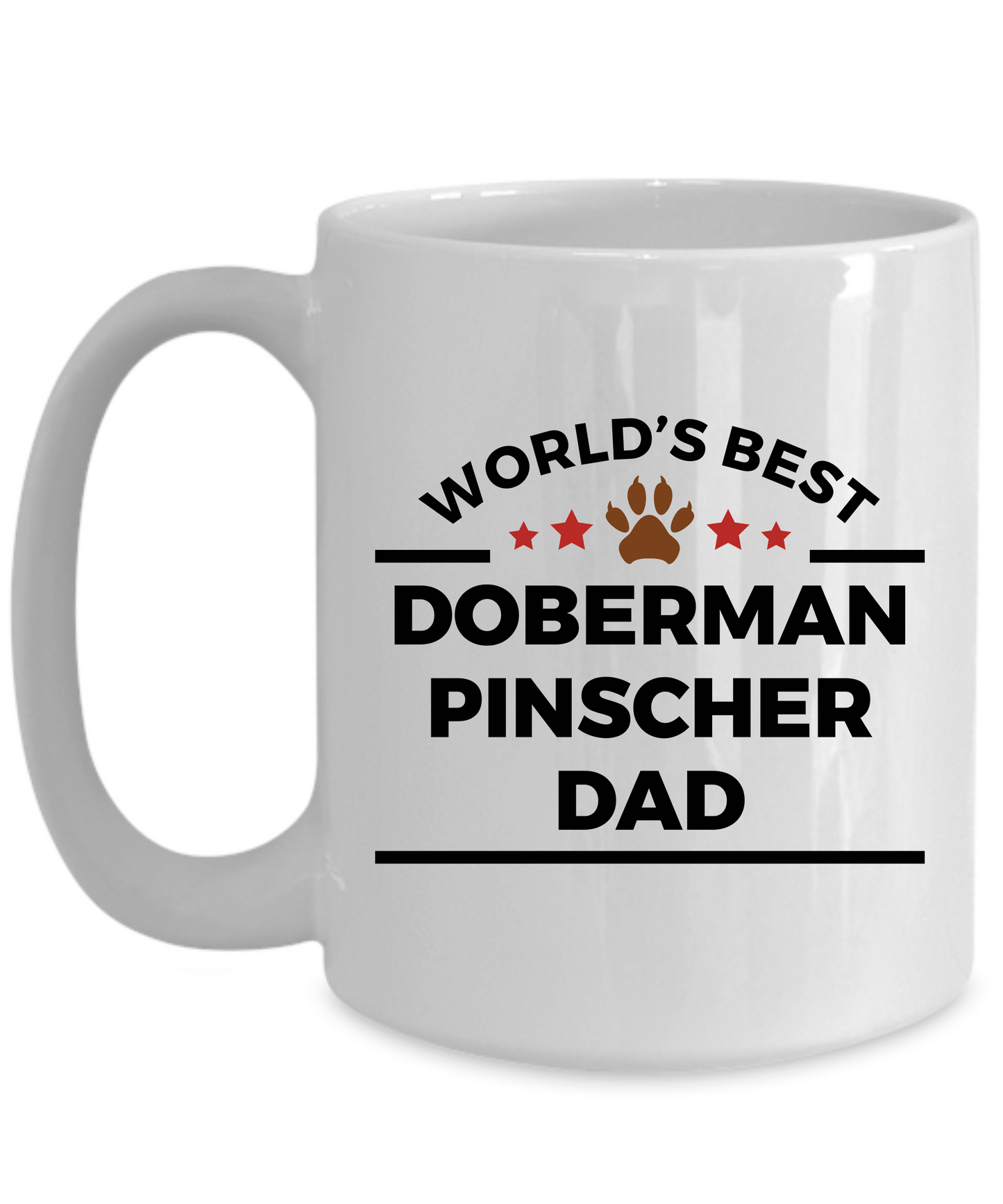 Doberman Pinscher Dog Dad Coffee Mug