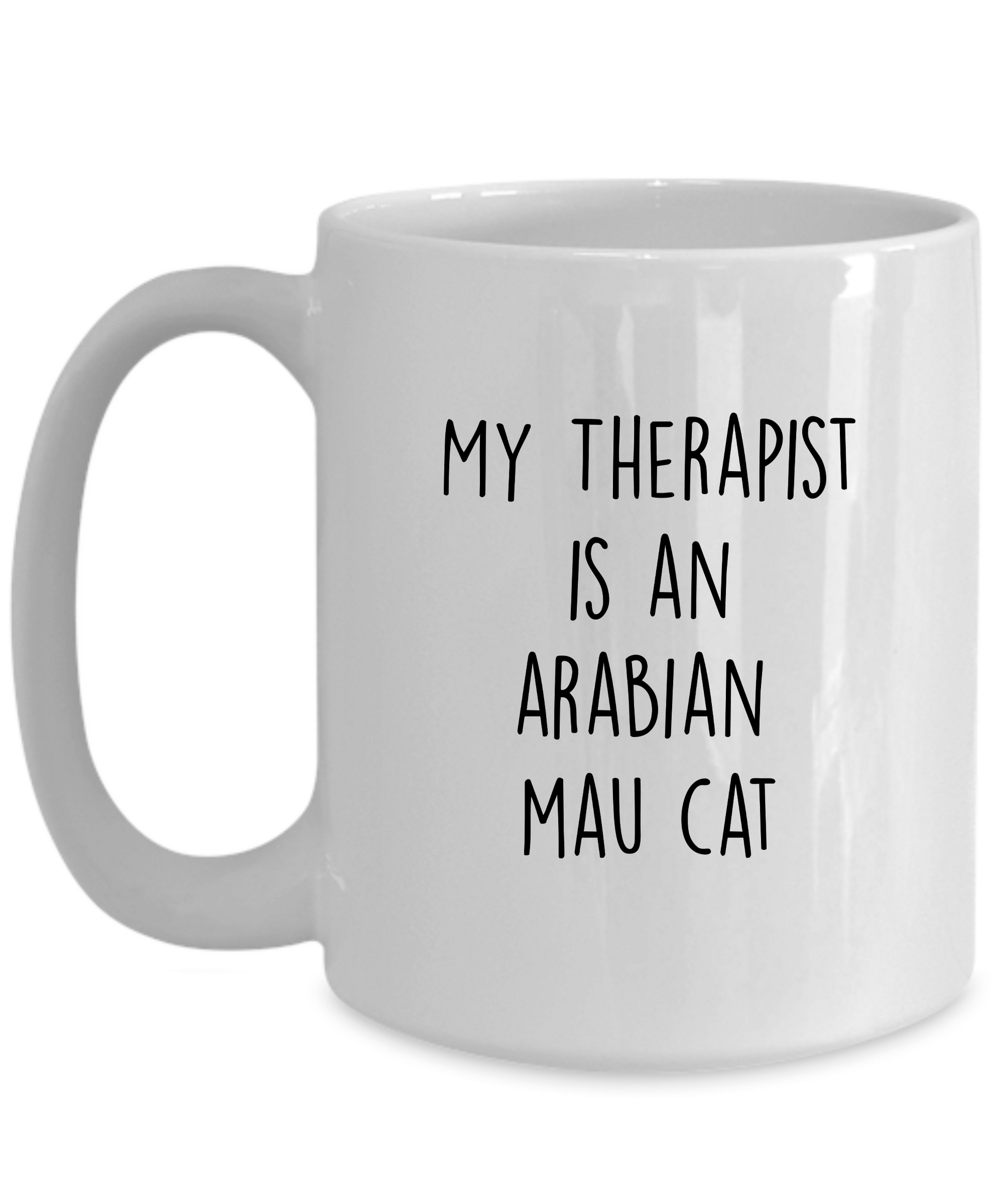 arabian mau cat 15oz mug