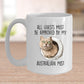 Australian Mist Cat Funny Coffee Mug - All Guests Must Be Approved