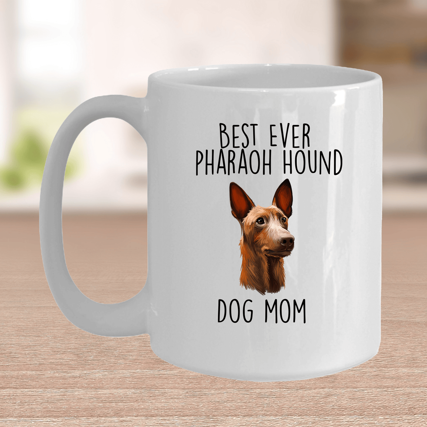 Best Ever Pharaoh Hound Dog Mom Ceramic Coffee Mug