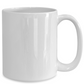 Schipperke Dog Dad Coffee Mug  Custom photo upload and personalization available
