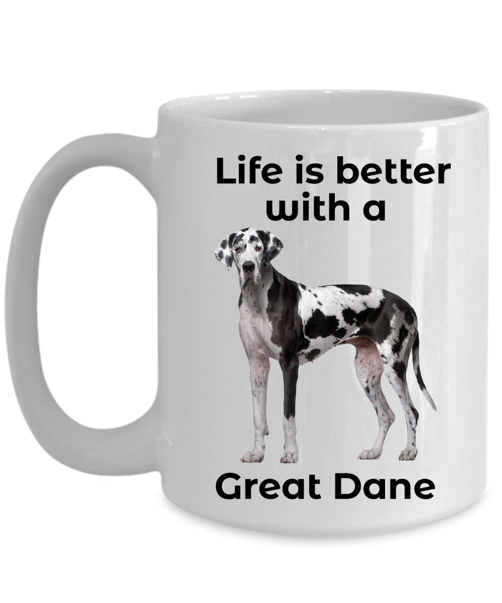 Great Dane Life is Better Coffee Mug
