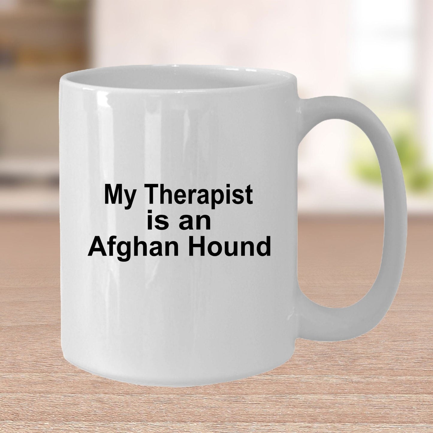 Afghan Hound Dog Therapist Coffee Mug