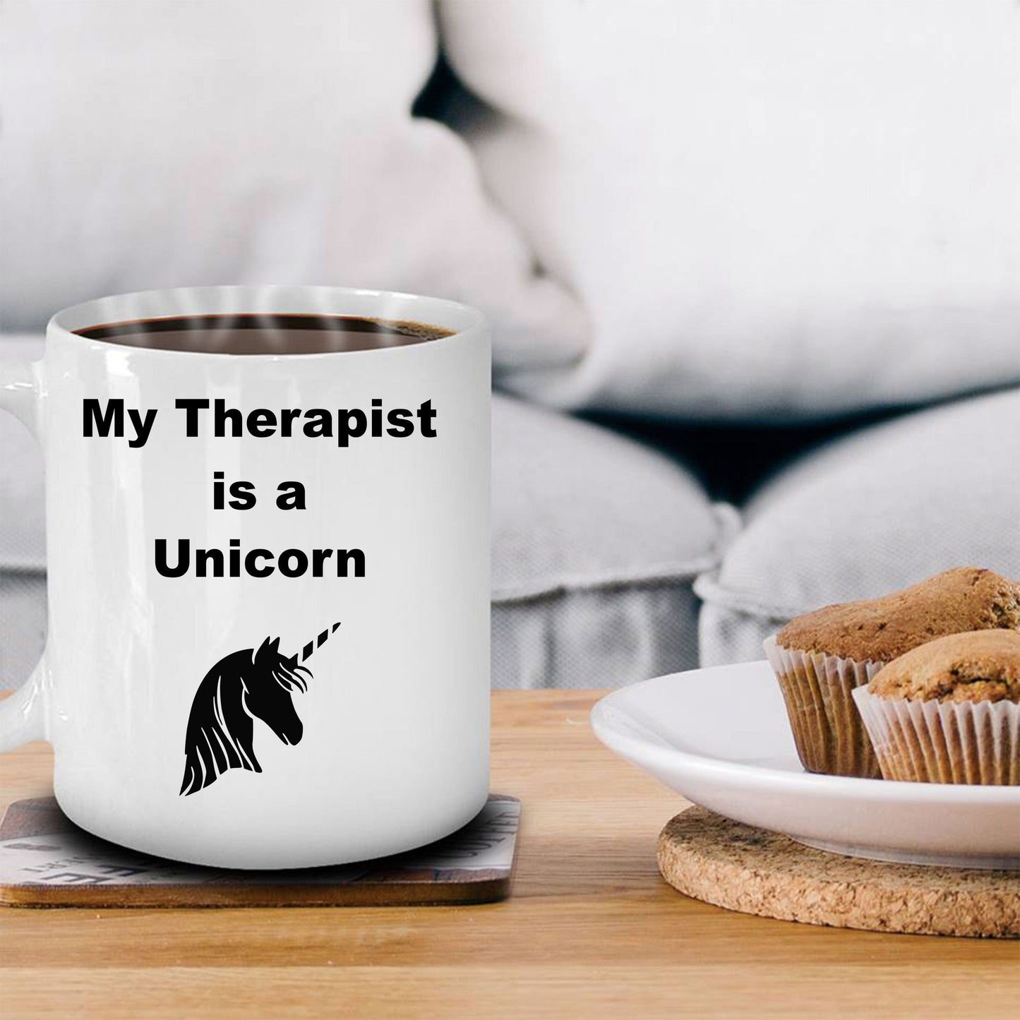 Unicorn Therapist Coffee Mug