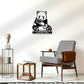Panda Bear Personalized Metal Art Wall Sign