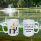 Golfer Stuck in Office Funny Coffee Mug