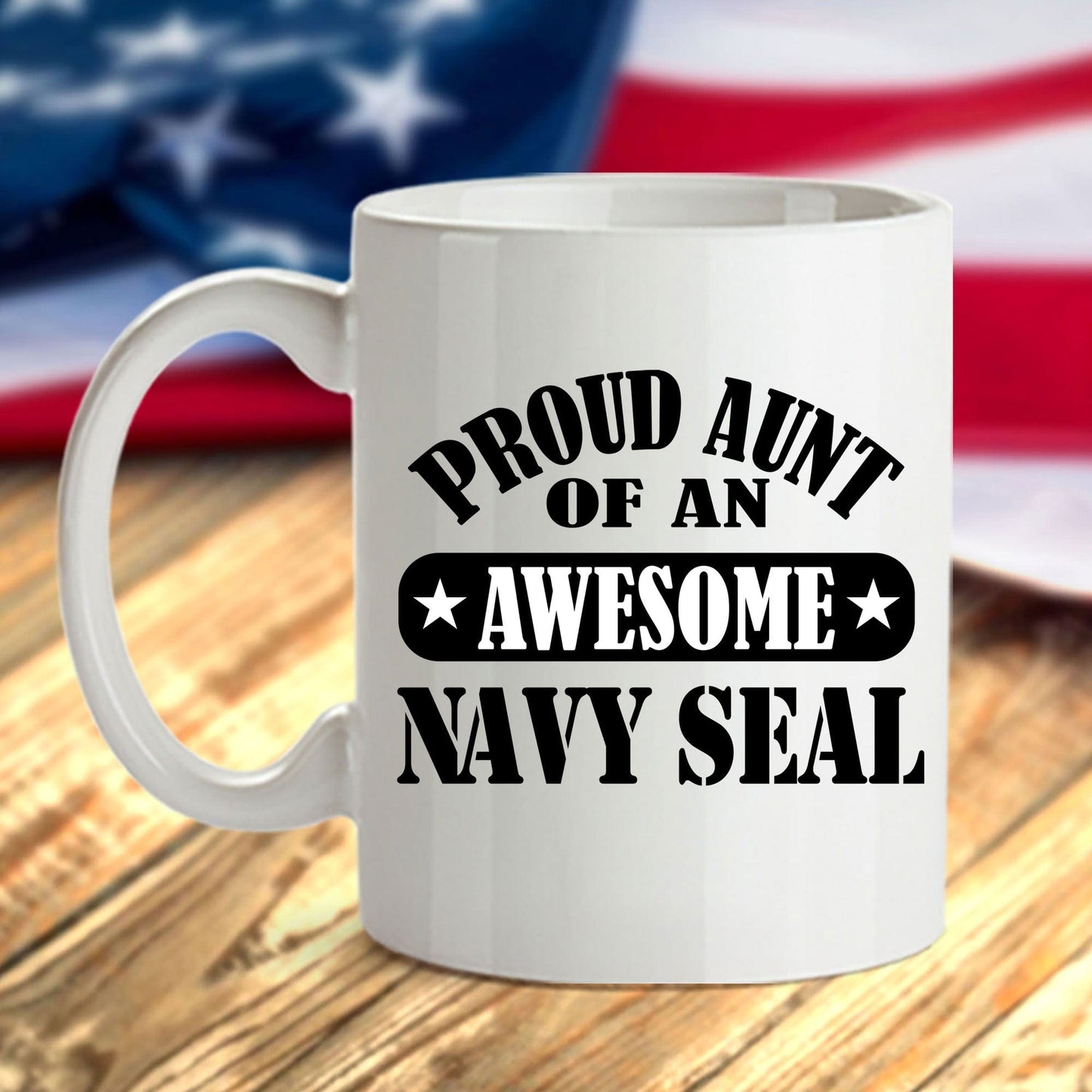 Navy Seal Aunt Coffee Mug