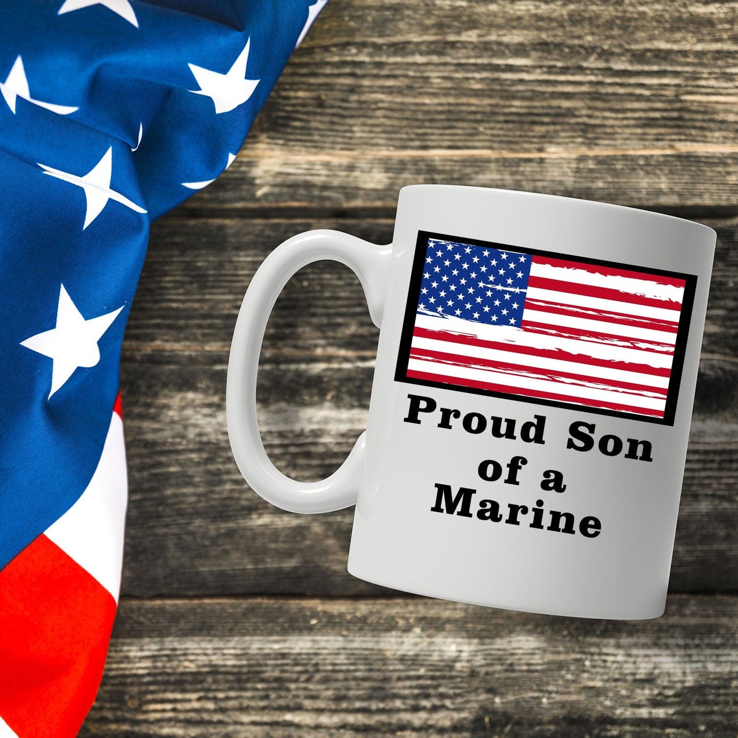 Proud Son of a Marine Coffee Mug