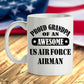 US Air Force Airman Proud Grandpa Coffee Mug