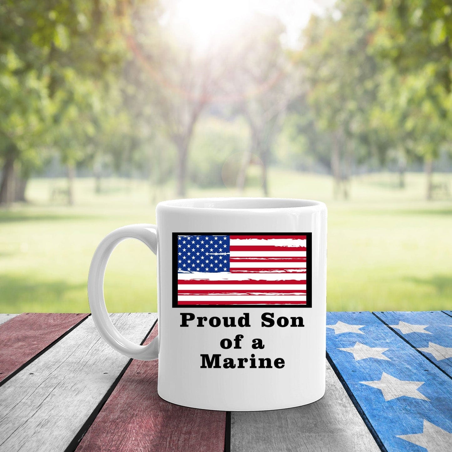 Proud Son of a Marine Coffee Mug