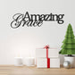 Amazing Grace Indoor Outdoor Steel Wall Sign Art