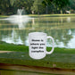 Camping Mug - Home is where you light the campfire