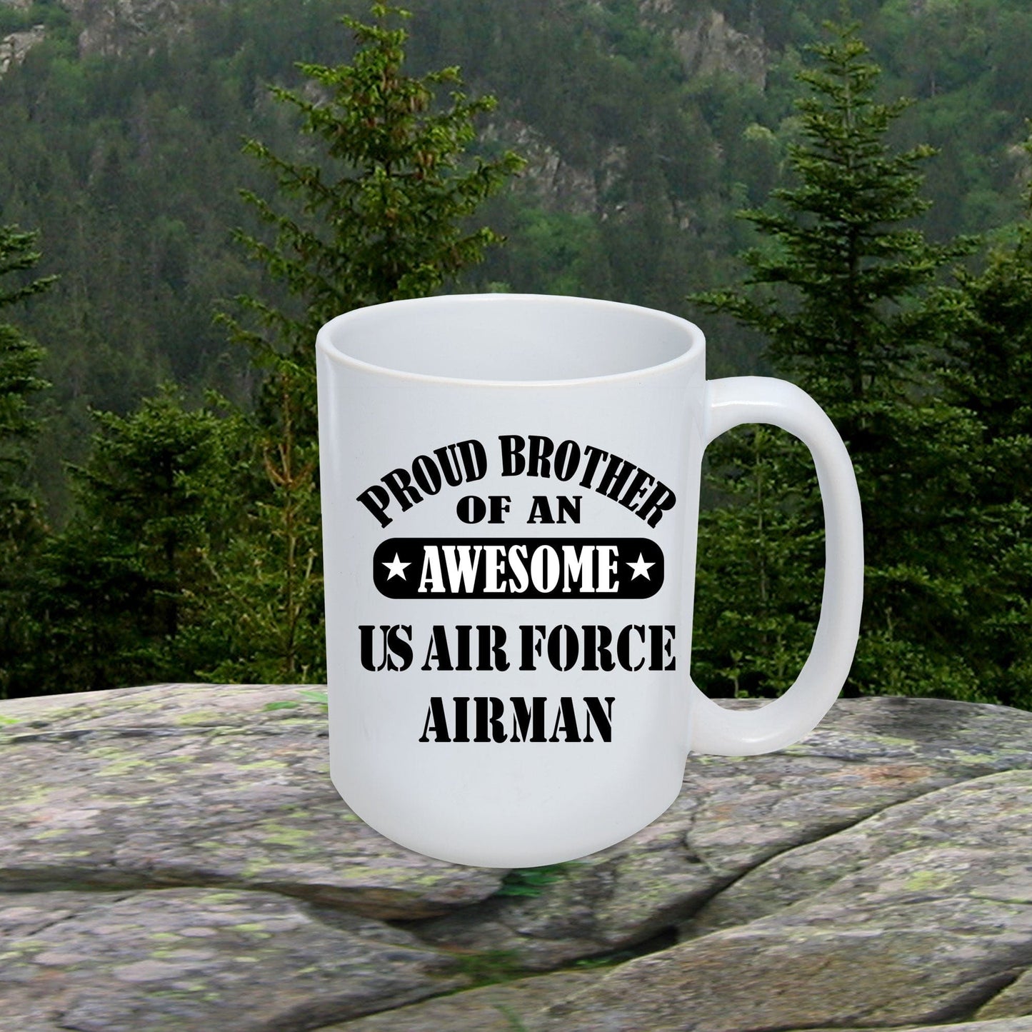US Air Force Proud Brother Coffee Mug
