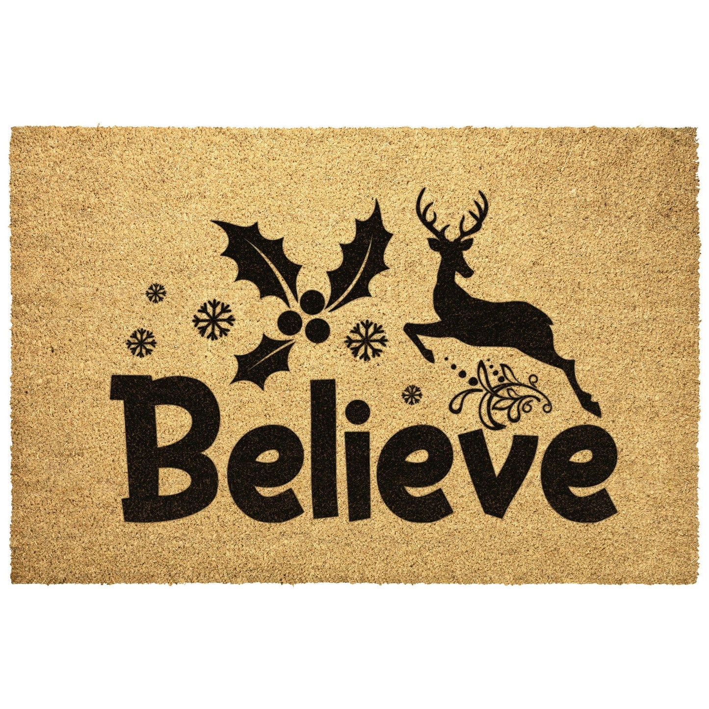 Believe in Christmas Outdoor Mat