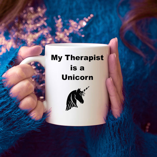 Unicorn Therapist Coffee Mug