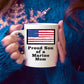 Proud Son of a Marine Mom Coffee Mug