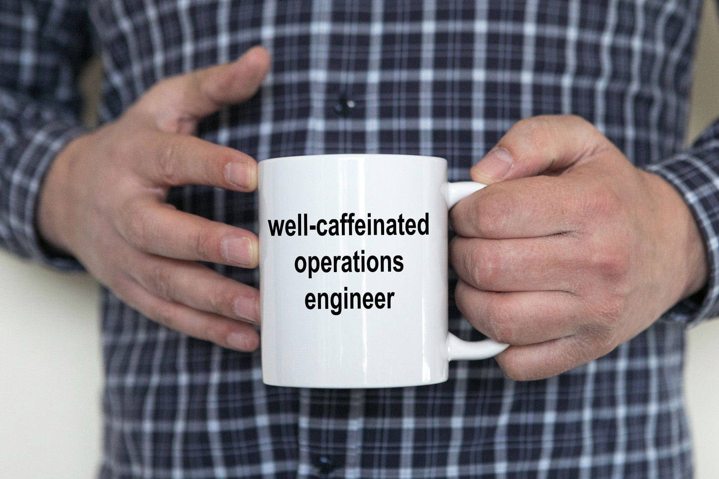 Operations Engineer White Ceramic Coffee Mug